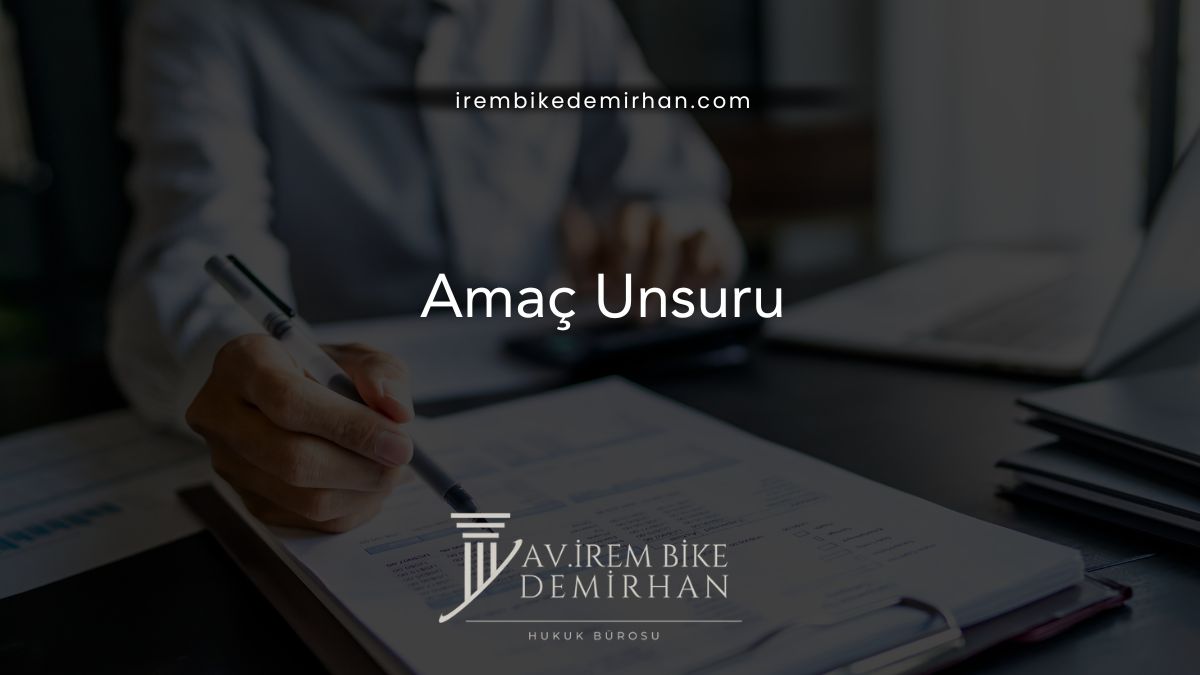 Amaç Unsuru