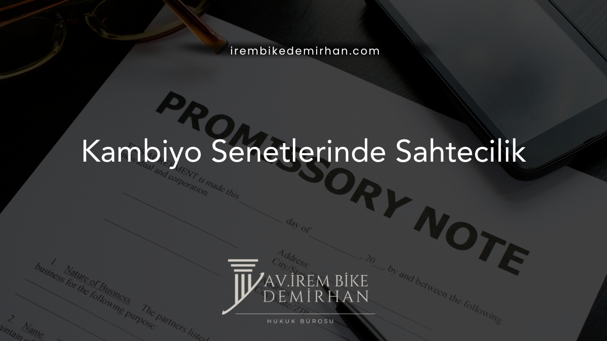 Kambiyo Senetlerinde Sahtecilik