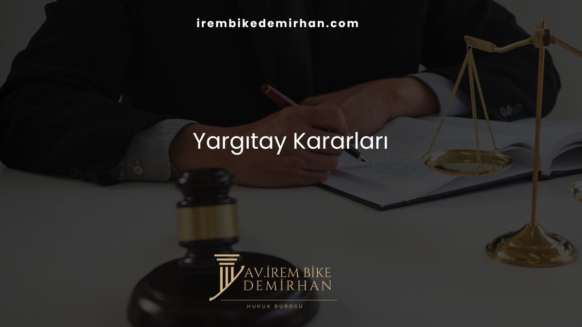 Yargıtay Kararları